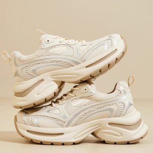 Daphne silver dad shoes for women 2025